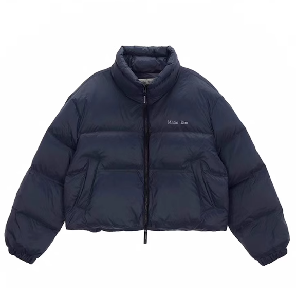 ジャケット・アウター Matin Kim MATIN KIM ダウンジャケット 23F/W HIGH NECK CLASSIC CROP PUFFER
