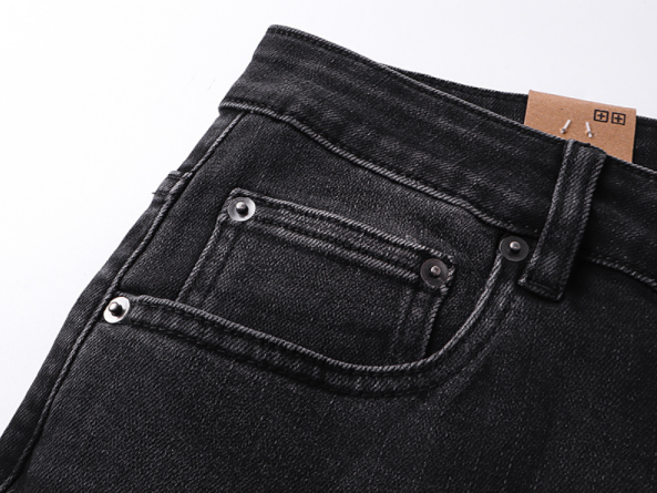 KSUBI スビ スリムフィットデニム Chitch Laid Black KS9012