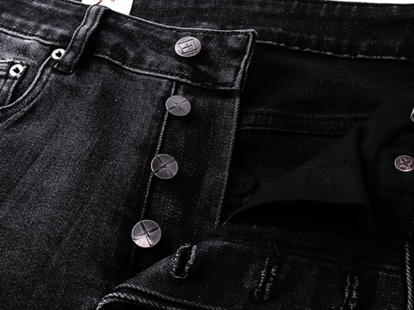 KSUBI スビ スリムフィットデニム Chitch Laid Black KS9012