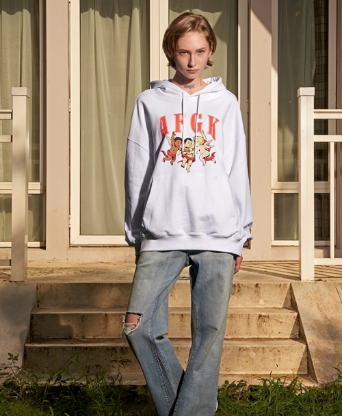 AFGK スリーエンジェル ロゴ パーカー フーディ｜MIRISE(ミライズ)公式通販