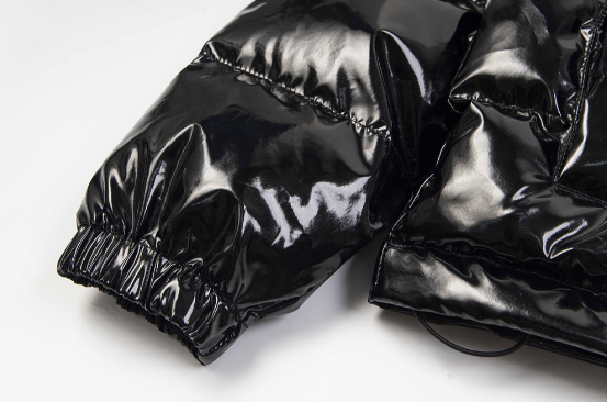Trapstar London ダウンジャケット Irongate Shiny Black Puffer