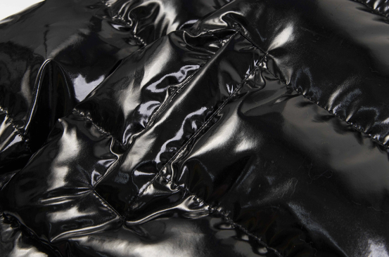 TRAPSTAR ダウン黒 Trapstar London ダウンジャケット Irongate Shiny Black Puffer