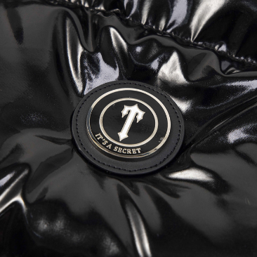 Trapstar London ダウンジャケット Irongate Shiny Black Puffer