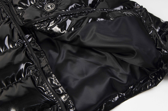 Trapstar London ダウンジャケット Irongate Shiny Black Puffer