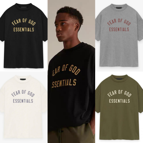 FOG] Fear Of God Essentials 半袖Tシャツ Jersey Crewneck Tee