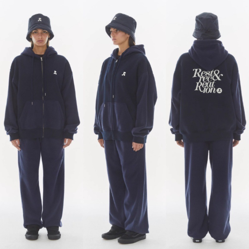 Mori♡PHILIPP PLEIN♡スウェットセットアップ Rest&Recreation セットアップ COLORATION FLEECE HOOD ZIP-UP