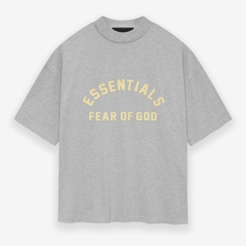 着回し◎【FEAR OF GOD Essentials】クルーネック Tシャツ★人気 FOG] Fear Of God Essentials 半袖Tシャツ Jersey Crewneck Tee