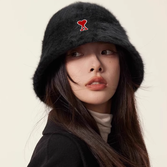 AMI ファー バケットハット AMI Stud Bucket Hat｜MIRISE(ミライズ