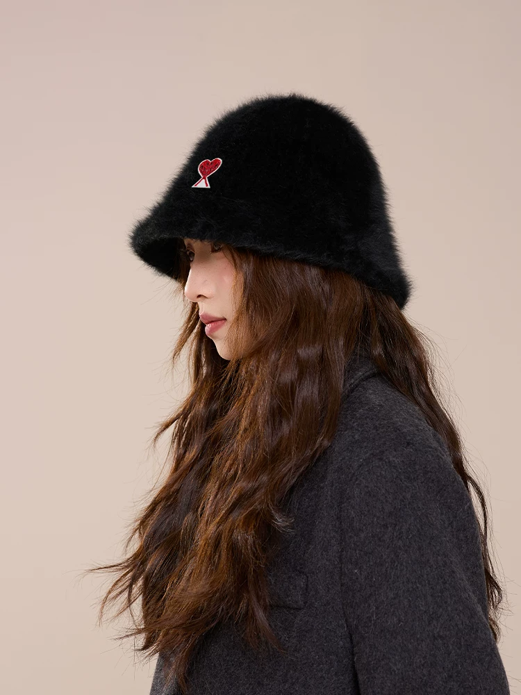 AMI ファー バケットハット AMI Stud Bucket Hat｜MIRISE(ミライズ