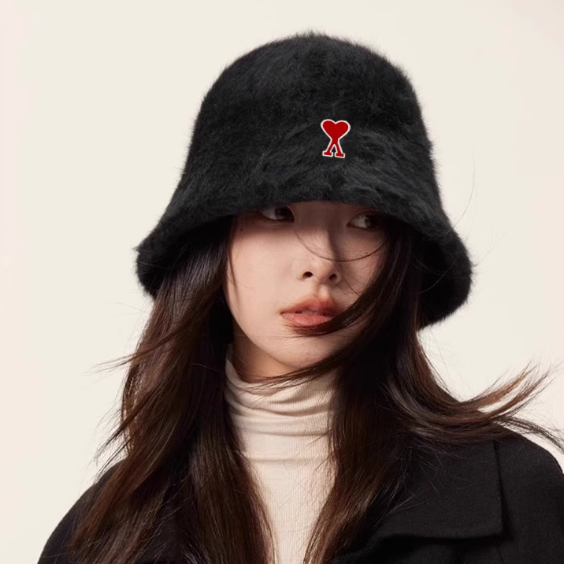 AMI ファー バケットハット AMI Stud Bucket Hat｜MIRISE(ミライズ