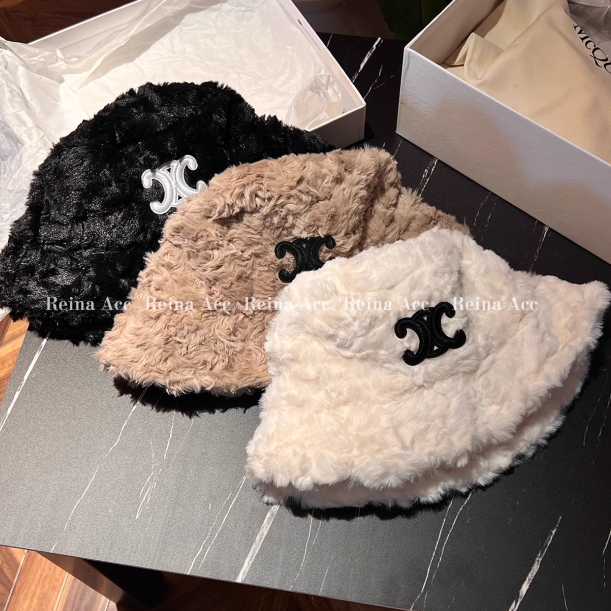高級感 ラムファー バケットハット CELINE Bucket Hat セリーヌ