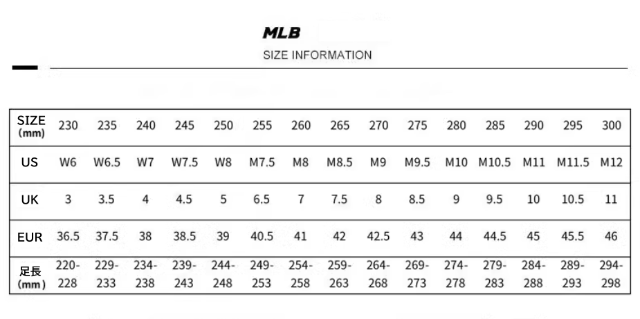 美品3×3mm MLBサイズ　セミドラい MLB Korea CHUNKY LINER MID 厚底スニーカー 3ASXLMB3N-50BKS