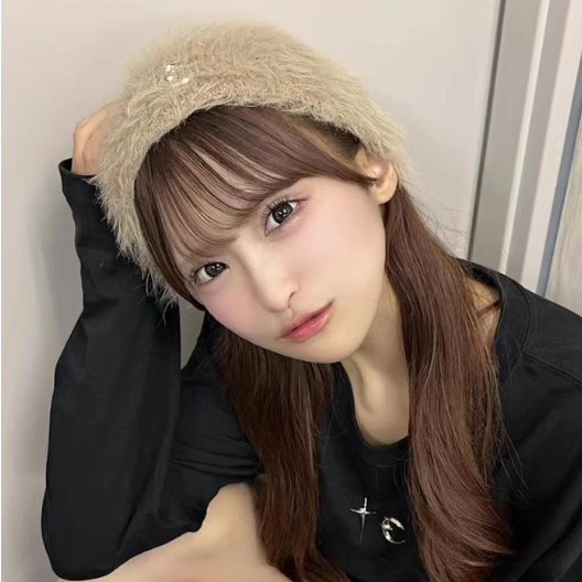 Thug club ベージュ　ビーニー　美品 thug club ビーニー ニット帽 ⭐︎ベージュ - メルカリ