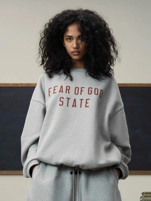 FOG] Fear Of God Essentials スウェット 24FW Fleece Crewneck