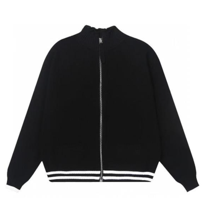 MATIN KIM ニット カーディガン SPELL POINT STRIPE KNIT