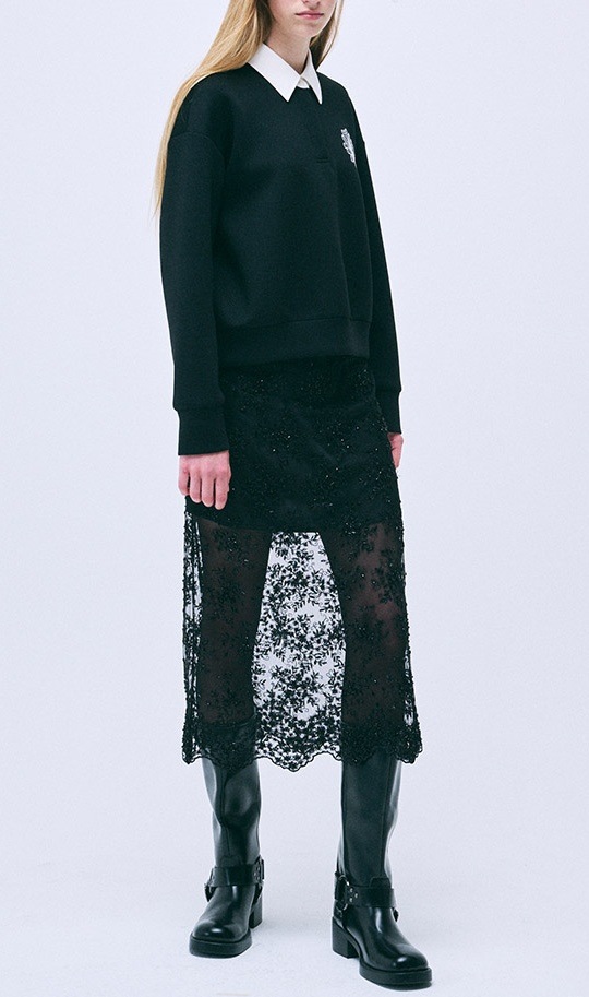 国内完売 Mardi Mercredi スウェットシャツ NEOPRENE CROPPED