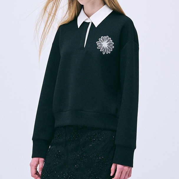 国内完売 Mardi Mercredi スウェットシャツ NEOPRENE CROPPED SHIRT