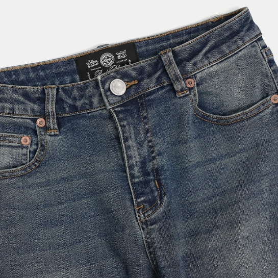 BADBLOOD ブーツカット デニム (3色) 0119 Low Rise Bootcut