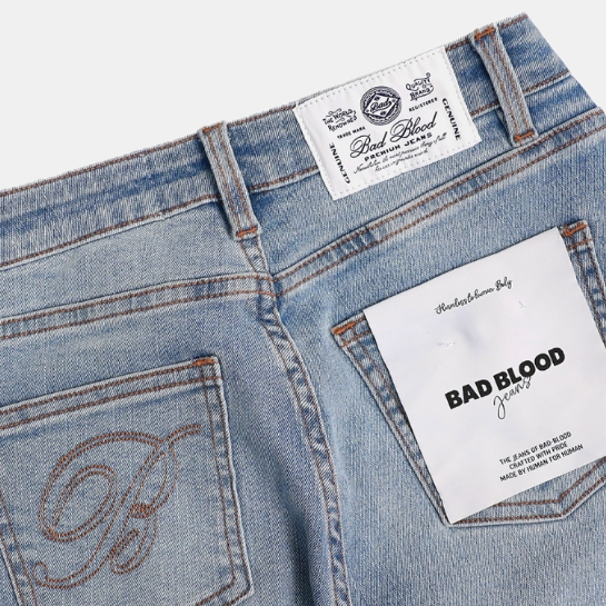 BADBLOOD ブーツカット デニム (3色) 0119 Low Rise Bootcut