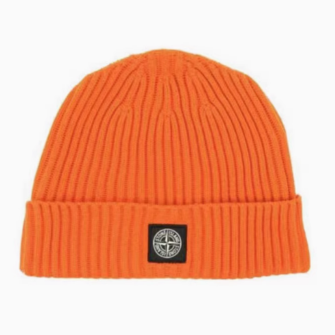 STONE ISLAND ニットキャップ (全6色) Ribbed Beanie ウール