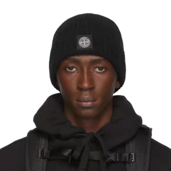 STONE ISLAND ニットキャップ (全6色) Ribbed Beanie ウール