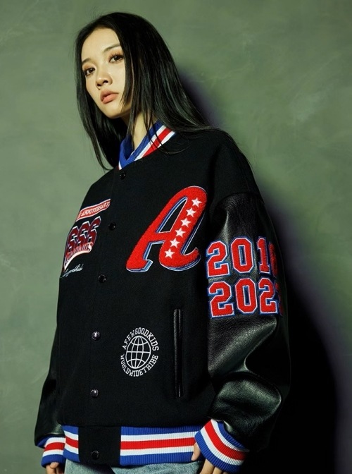 AFGK 6周年記念モデル スタジャン 2023FW ウール スタジアムジャケット