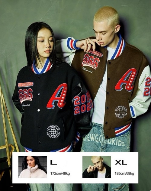 AFGK ブラック/ホワイト百足着用