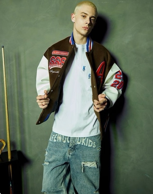 AFGK 6周年記念モデル スタジャン 2023FW ウール スタジアムジャケット