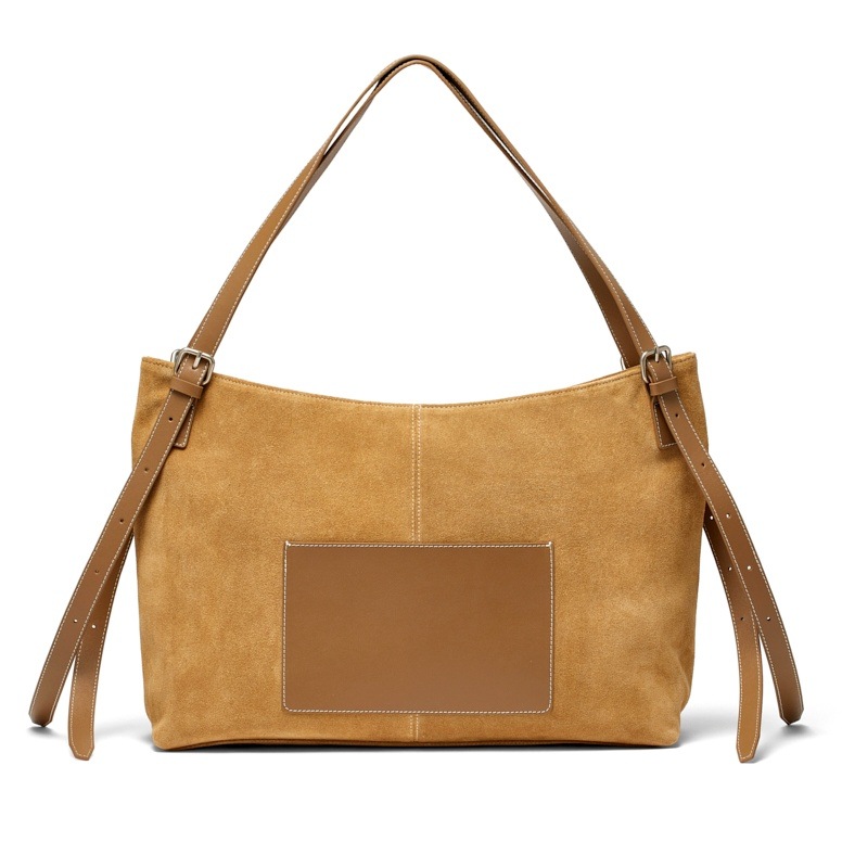 MATIN KIM スエード トートバッグ TWO WAY STRAP SUEDE LEATHER BAG N