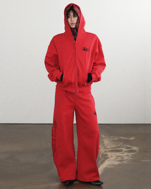 BADBLOOD スウェットパンツ (4色) Mystic Capsule 2 Way Curved