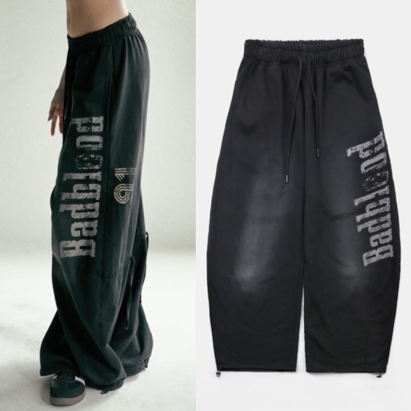 BADBLOOD スウェットパンツ Sun Faded 2 Jogger Pants｜MIRISE