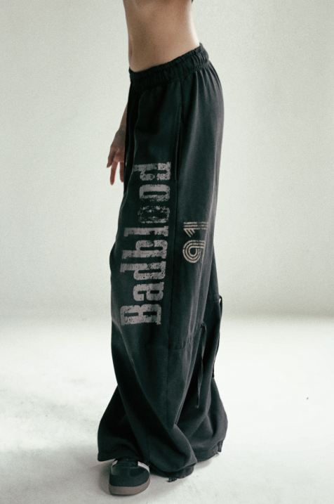 最終価格BADBLOOD パンツ 韓国 ☆韓国人気☆BADBLOOD☆Pure Lace Trim Jogger (BADBLOOD/パンツ