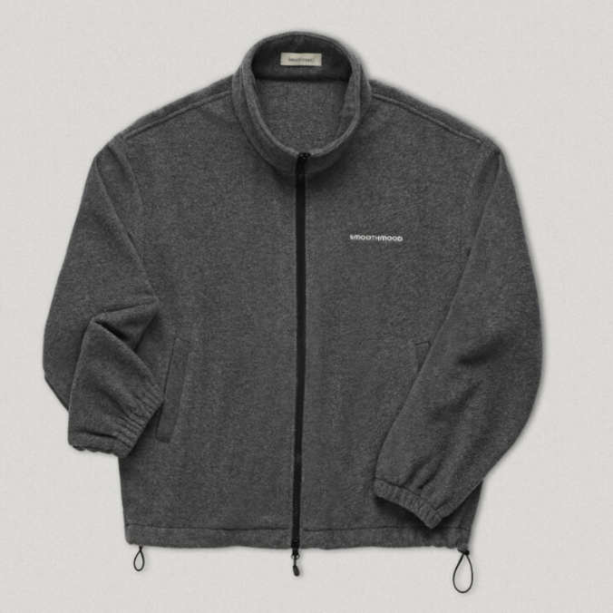smoothmood フリースジャケット グレー Smoothmood フリースジャケット Director Regular Fleece Jumper