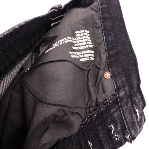 BLACK FLAME ダメージペイントデニムライダース BLACK FLAME ダメージペイントデニムライダース ink - rokuromi