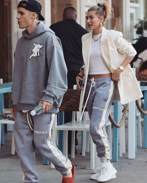 FOG] Fear Of God Essentials サイドストライプ スウェットパンツ Side