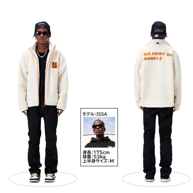 MEDM ヘビーコットン ボアフリースジャケット 2022FW アウター｜MIRISE