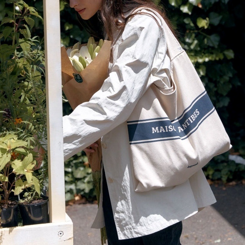 韓国シンプルおしゃれ【depound】pera bag ペラバック depound pera bag (cotton twill) ショルダーバッグ｜MIRISE