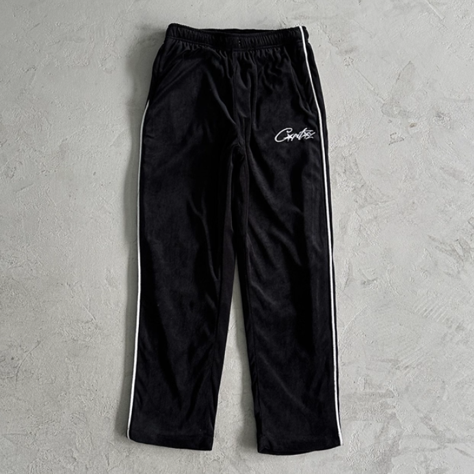 Corteiz コーテイズ ベロア トラックパンツ VVS Velour Bottoms