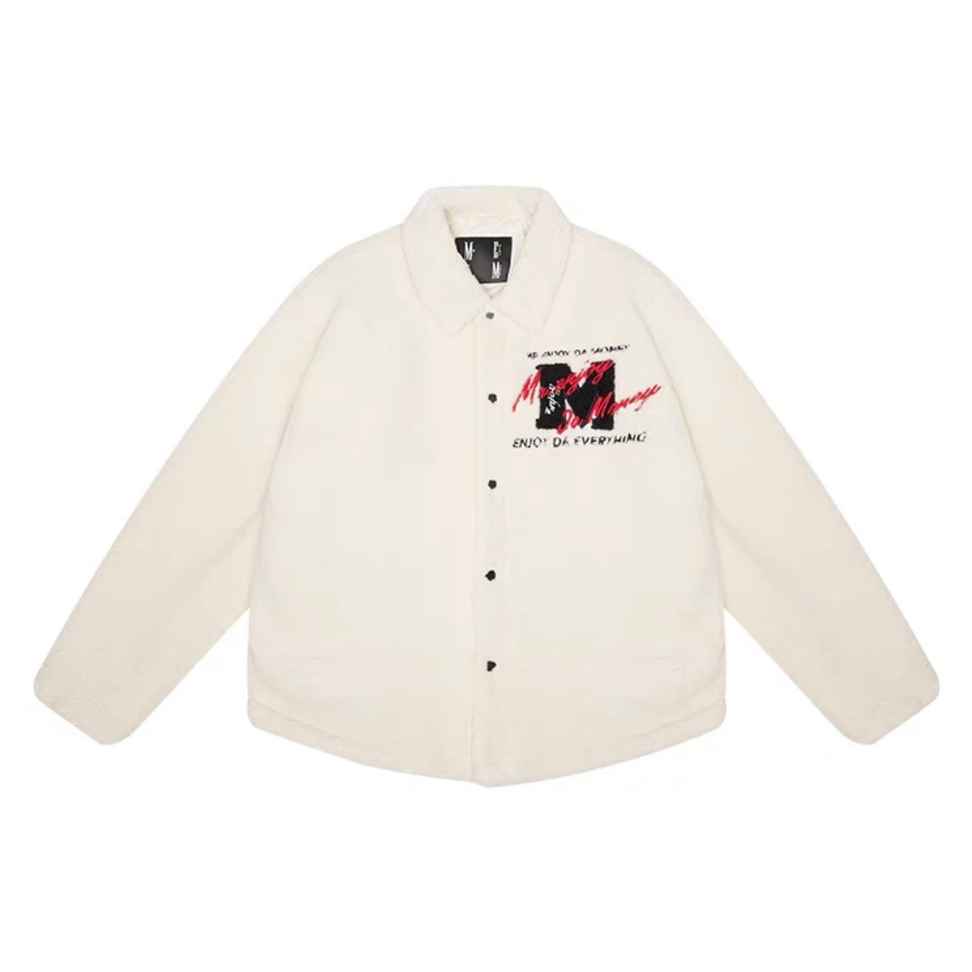 MEDM ジャケット MEDM イミテーションラム ボアフリースシャツジャケット 2022FW