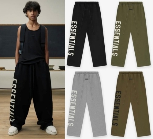 FOG] Fear Of God Essentials ワイドレッグ スウェットパンツ Relaxed