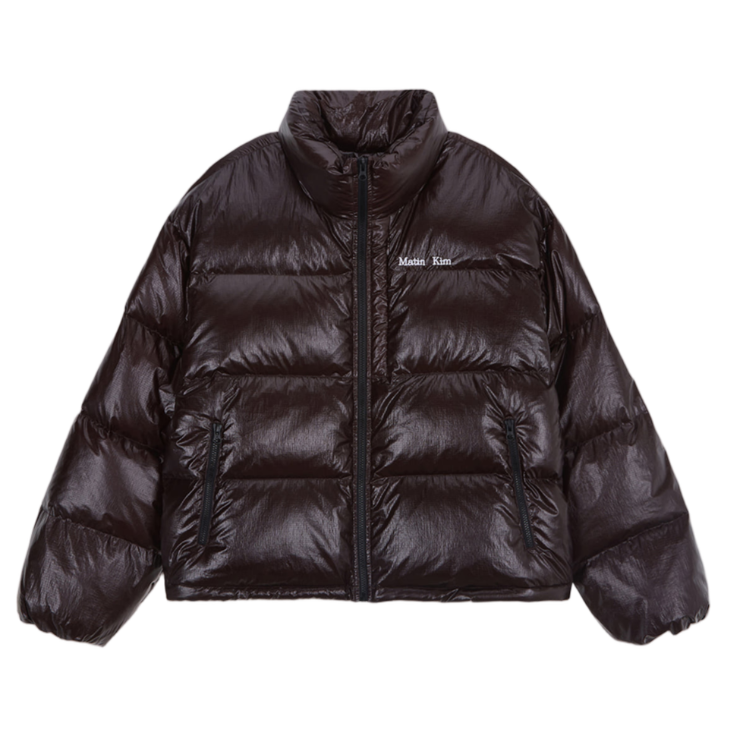 MATIN KIM ダウンジャケット 25F/W SMALL LOGO VOLUME DOWN JUMPER
