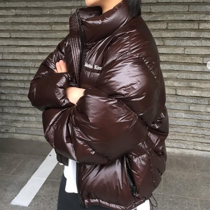 MATIN KIM ダウンジャケット 25F/W SMALL LOGO VOLUME DOWN JUMPER