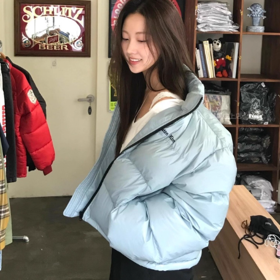 MATIN KIM ダウンジャケット 25F/W SMALL LOGO VOLUME DOWN JUMPER