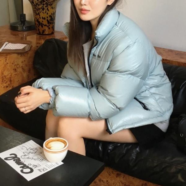 MATIN KIM ダウンジャケット 25F/W SMALL LOGO VOLUME DOWN JUMPER