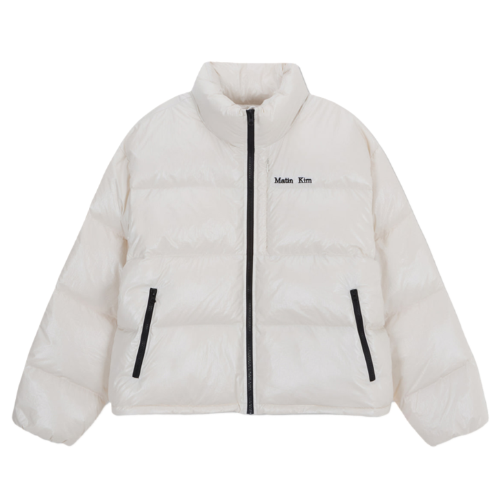MATIN KIM ダウンジャケット 25F/W SMALL LOGO VOLUME DOWN JUMPER