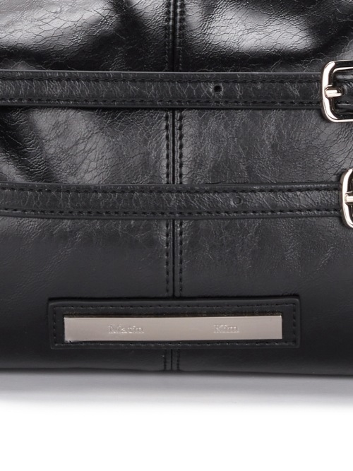 MATIN KIM ストラップバッグ DOUBLE BELTED STRAP MINI BAG