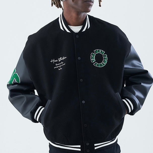 HARSH AND CRUEL スタジャン 3Dリングワード ベースボール