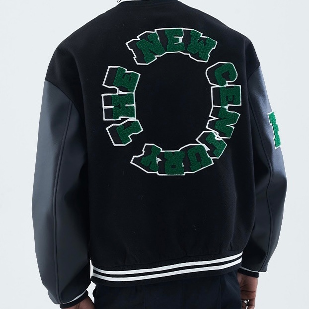 HARSH AND CRUEL スタジャン 3Dリングワード ベースボール