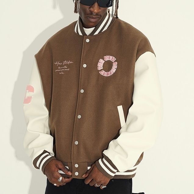 チェン スタジャン TRAP/U スタジャン 「TRAP/U」切替BIGスタジャン メンズ