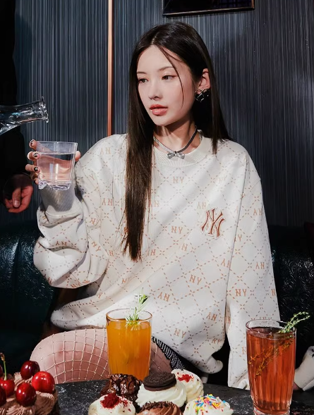 MLB Korea DIA MONOGRAM JQD SWEATSHIRT ジャカード スウェット